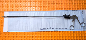 MILLENNIUM Laparoscopic Atraumatic Grasping Forceps 5mmx45cm Rotating Shaft