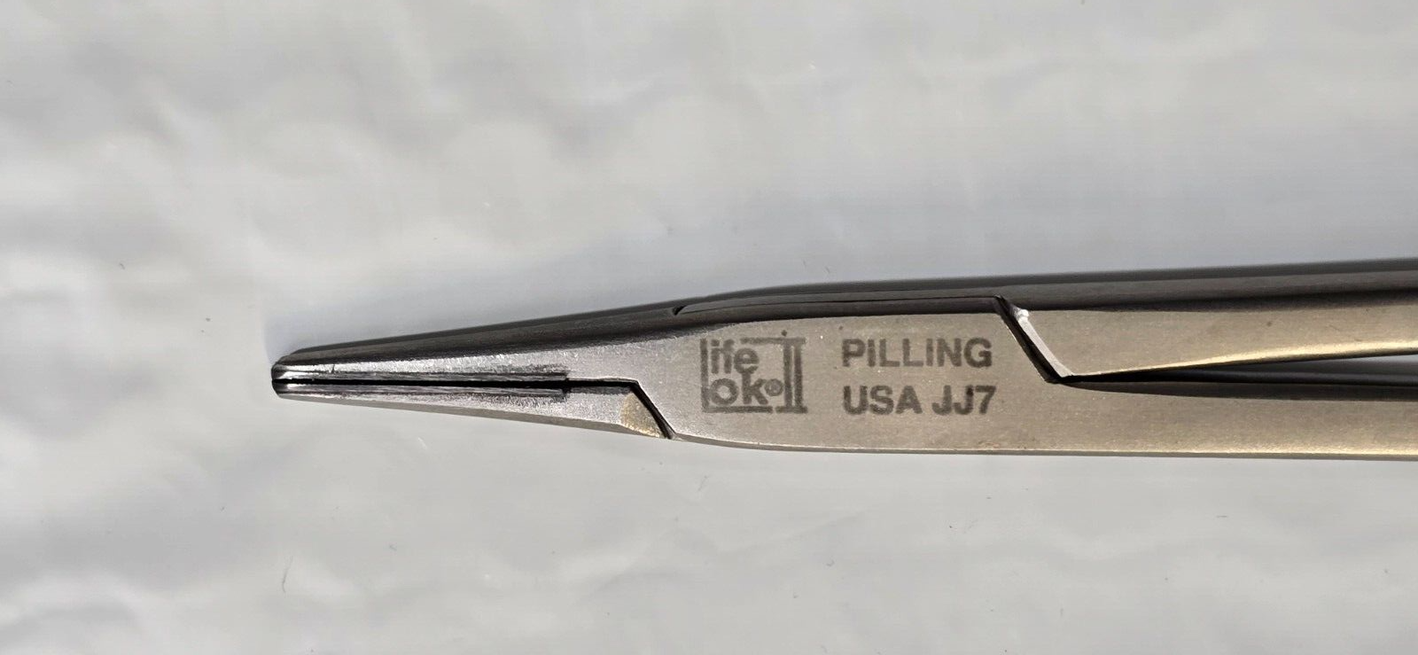 PILLING 35-4906 Surgical TC Mayo Hegar Needle Holder, Straight 12" Black Handle