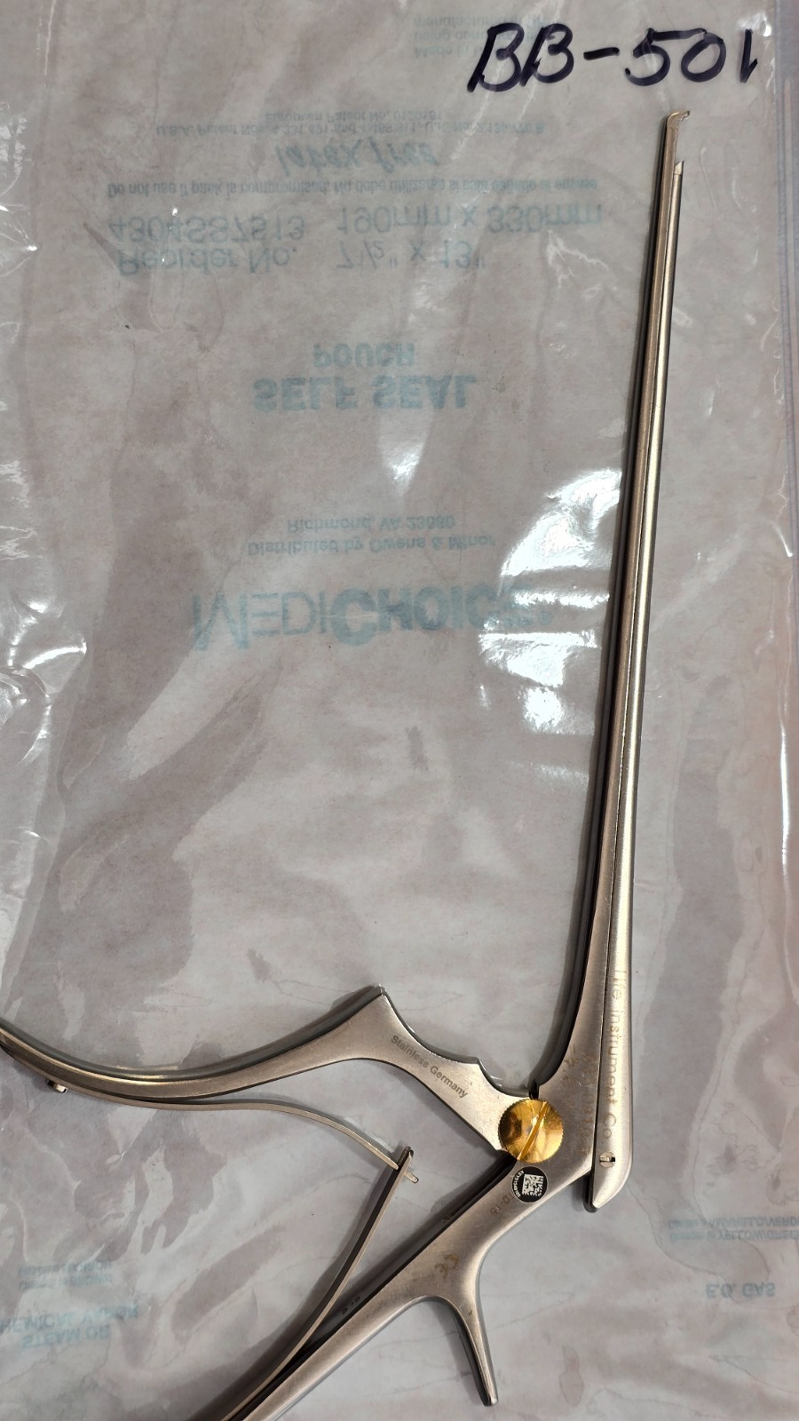 Life Instrument 838-0810-0 Orthopedic Kerrison Rongeurs 1.5mm x 40 x 8"