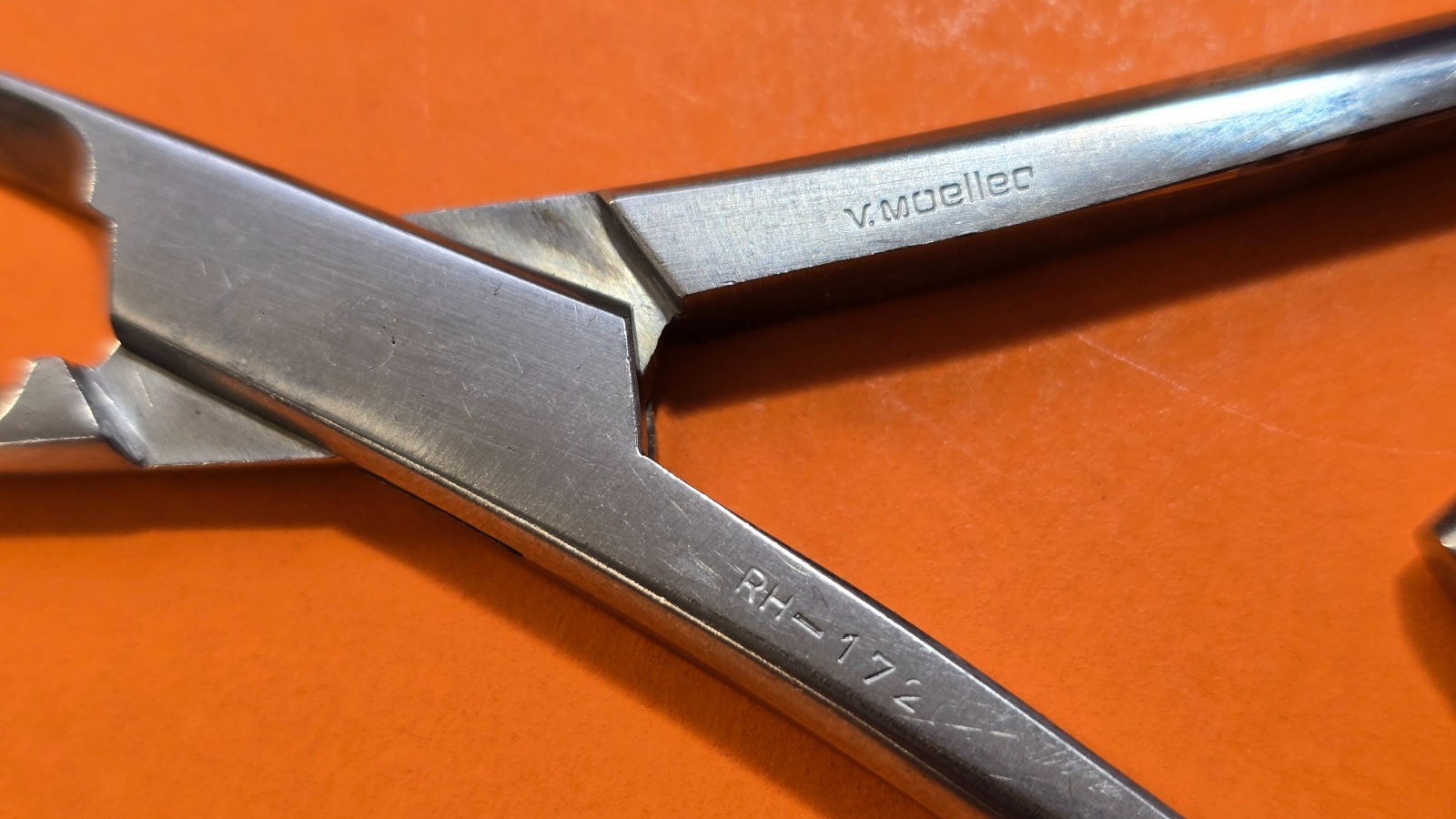 V.Mueller RH 1720 Orthopedic Ruskin Micro Cutting Forceps 7" Straight