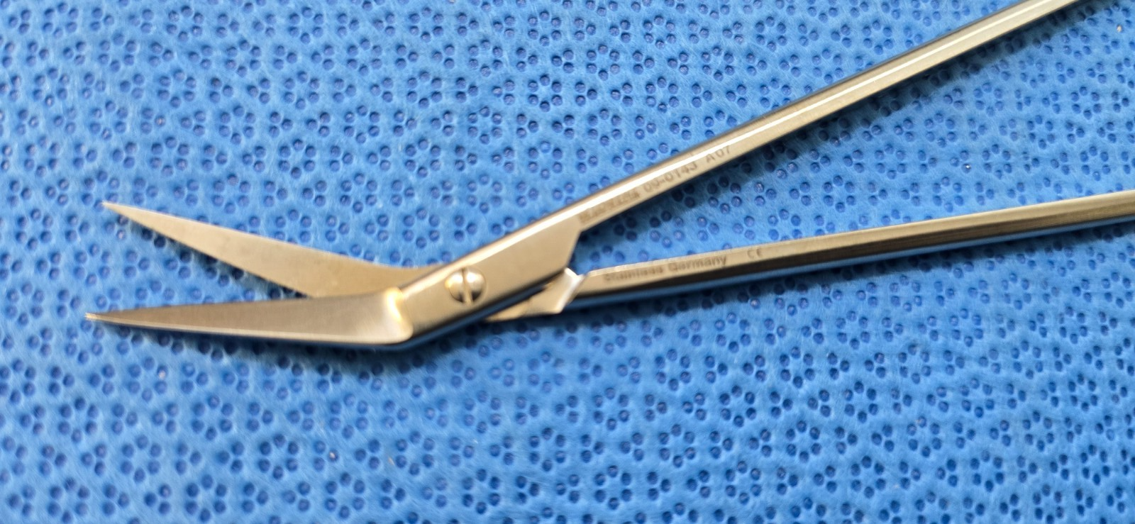 W.LORENZ 09-0143 Surgical Potts smith Scissors 6.25" Angled 45*