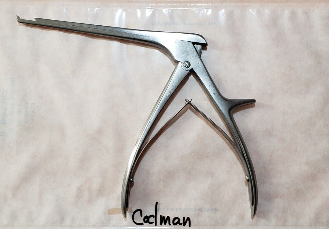 Codman 53-1385 Surgical Orthopedic Laminectomy Kerrison Rongeur 3mm x 40 degree