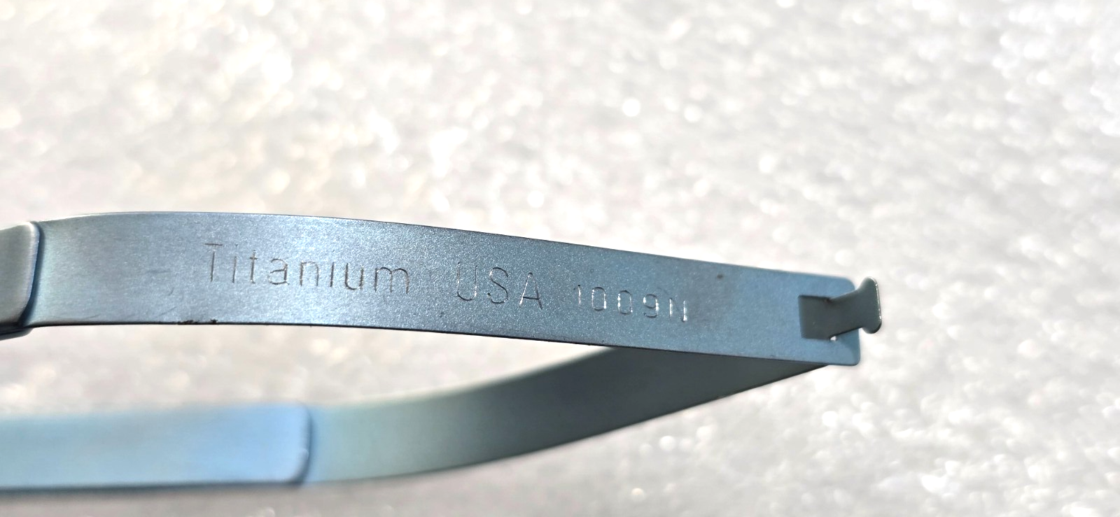 Codman 80-1803 Surgical Titanium Micro Rohoton Scissors 6.5"  Angled 60*