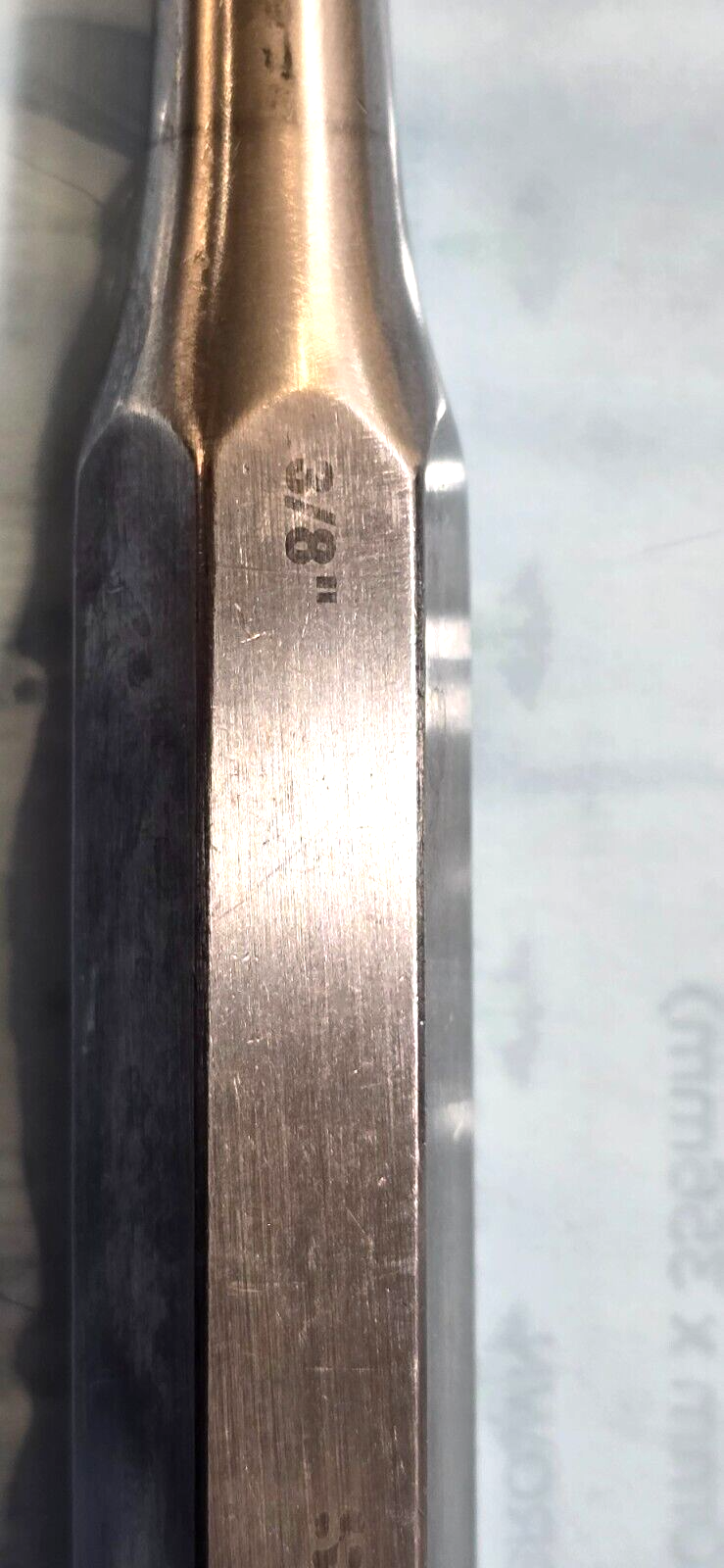 Symmetry Surgical Orthopedic Hibbs Spinal Osteotome 3/8"  Wide Curved