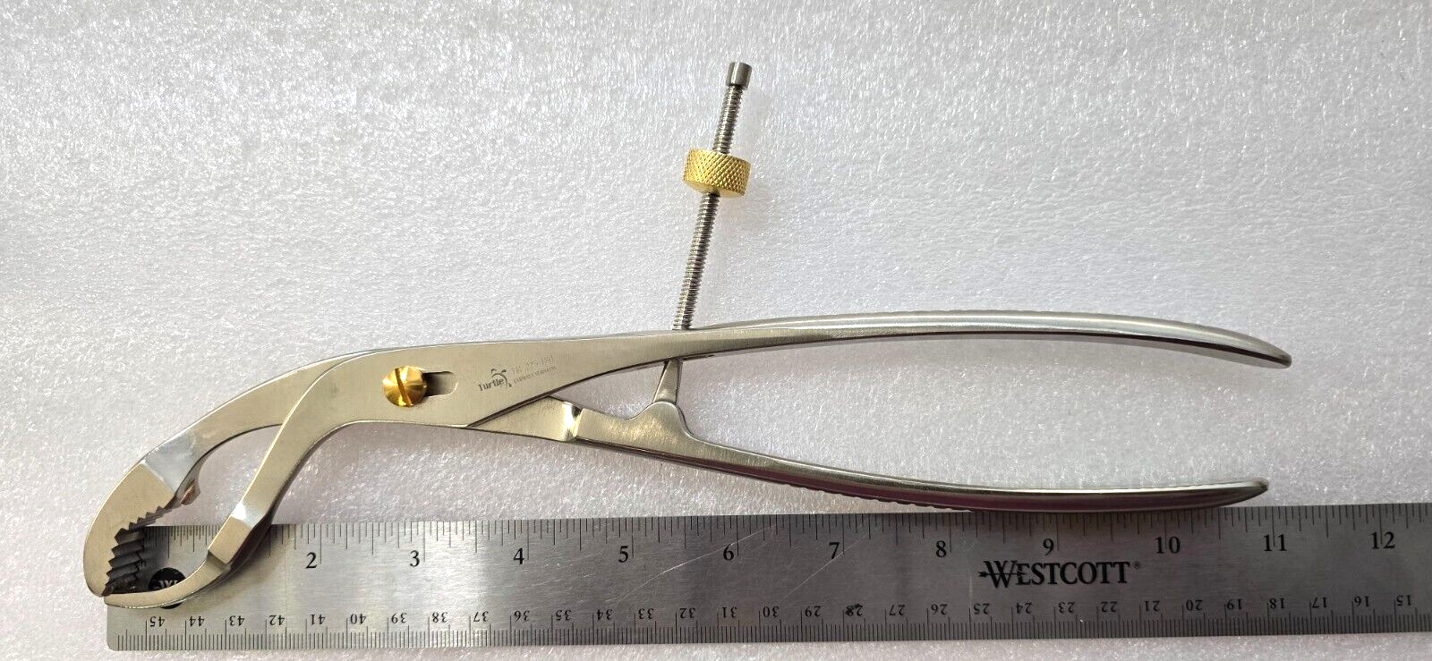 Turtle 225-180 Orthopedic Verbrugge Bone Holding Reduction Forceps 11"