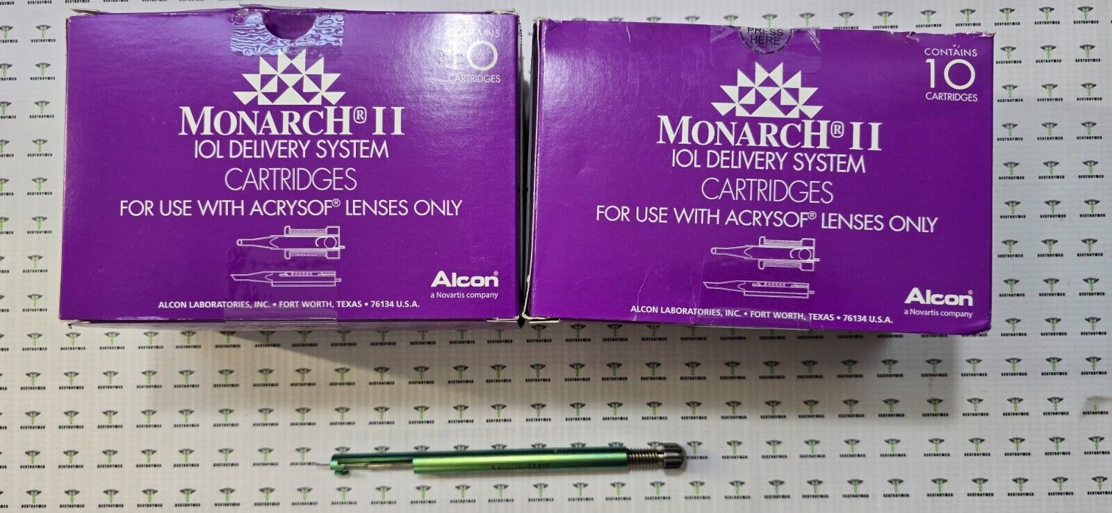 Alcon Ophthalmic Monarch II Delivery System with Free Cartridges