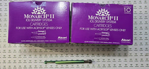Alcon Ophthalmic Monarch II Delivery System with Free Cartridges