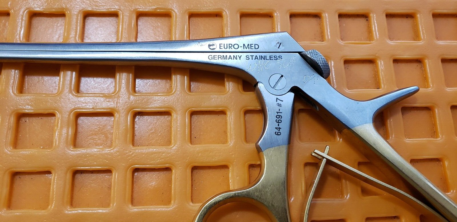 EURO-MED 64-691 Tischler Biopsy Forceps With Lock OB.GYN Instrument