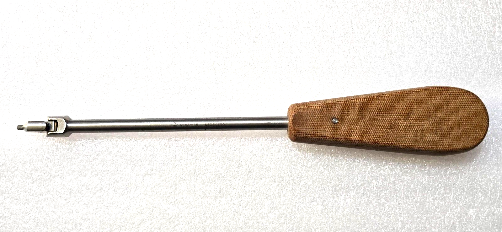 Zimmer Surgical Orthopedic Swivel Head Driver 2.5mm Tip Fiber Handle