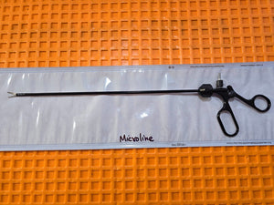 Microline Surgical Monopolar Metzenbaum Scissor 5mm x 36cm Curved Blades