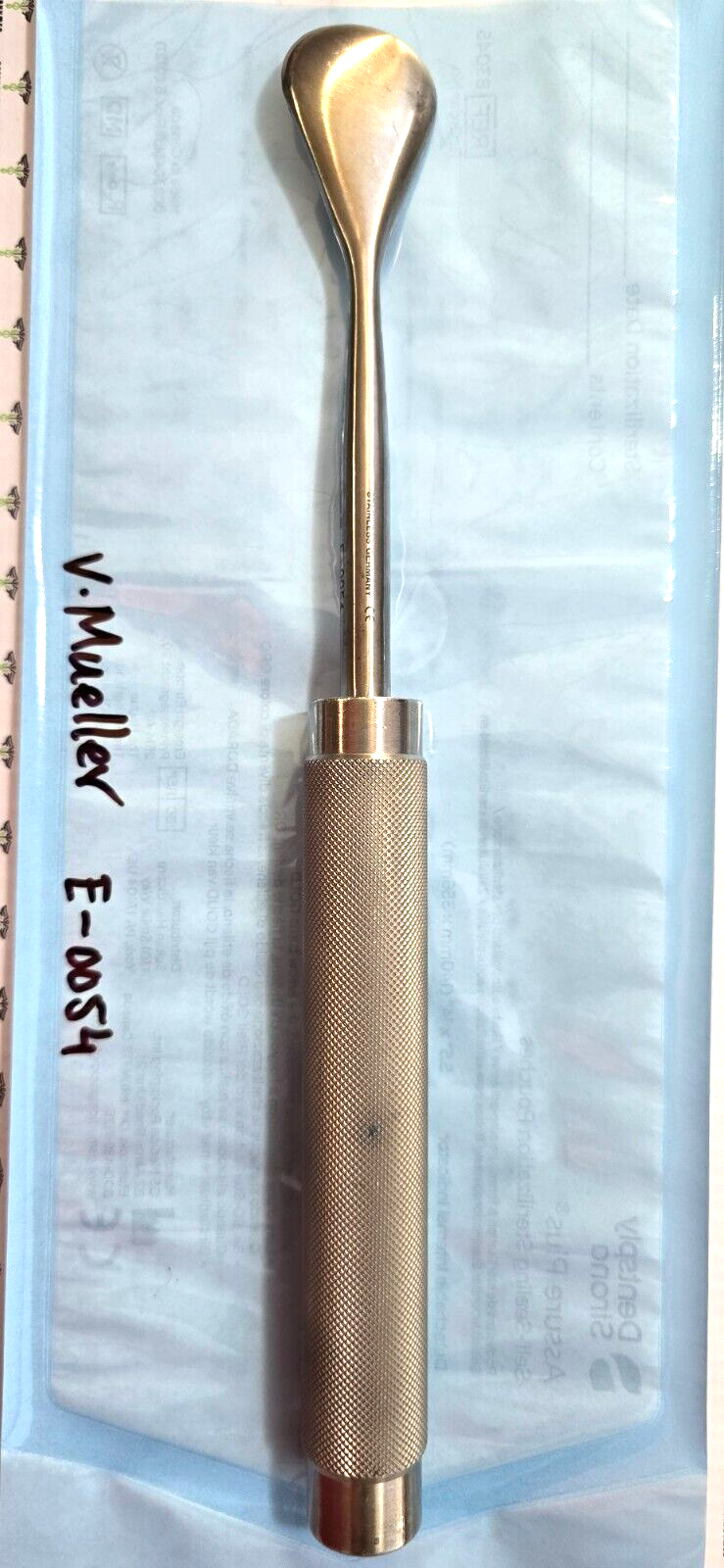 V.Mueller Surgical Orthopedic Cobb Spinal Elevator 1 1/4" Tip