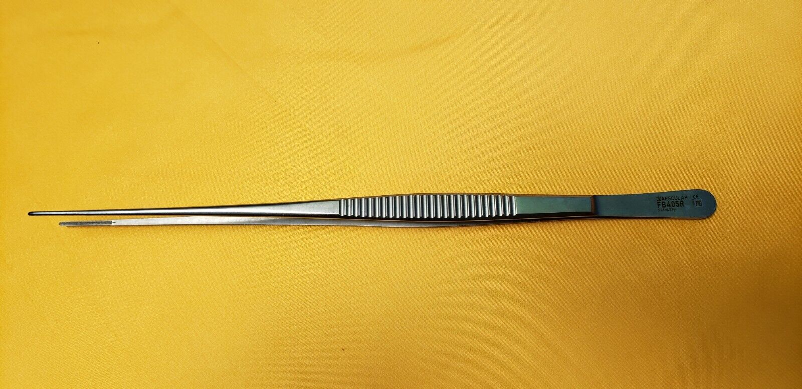 Aesculap FB405R Surgical DeBakey Atraumatic Forceps 12"