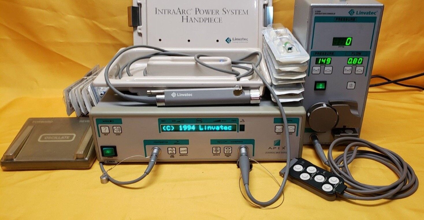 Conmed Linvatec C9824 APEX Handpiece C98000 APEX Drive System W- Foot switch