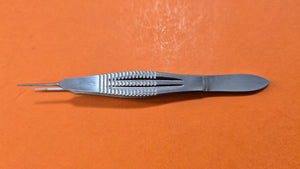 Jarit 355-161 Surgical Castroviejo Suture Tying Forceps 0.5mm teeth