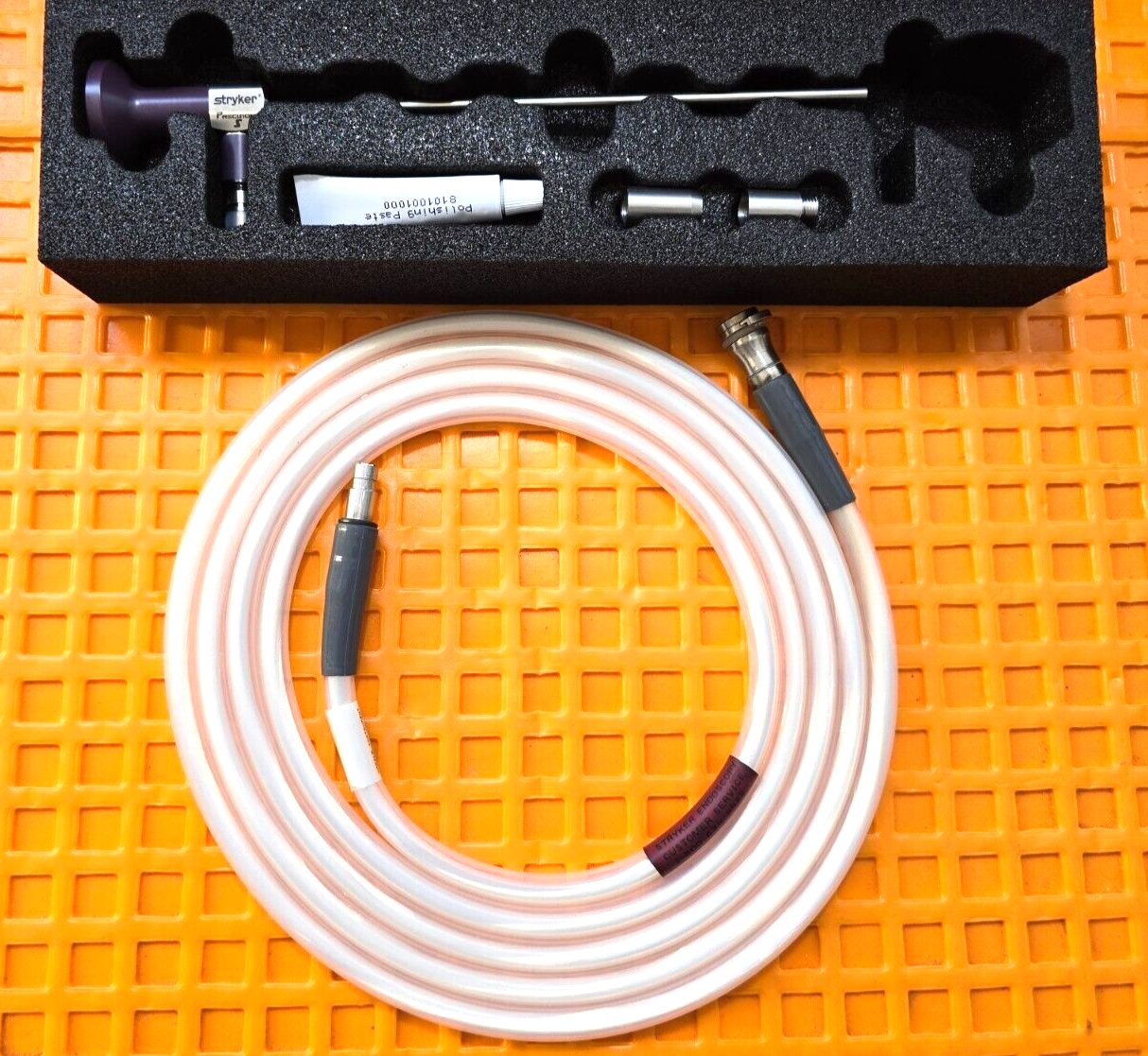 Stryker 0502-655-010 Precision S 4K 4.0mm x 0°x 180mm Autoclavable W-Fiber Cable