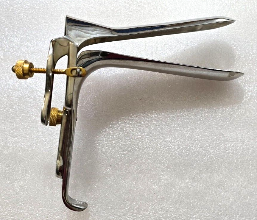 GYNEX Surgical OBGYN Graves Vaginal Speculum Long, Wide View 5" x 1.25"