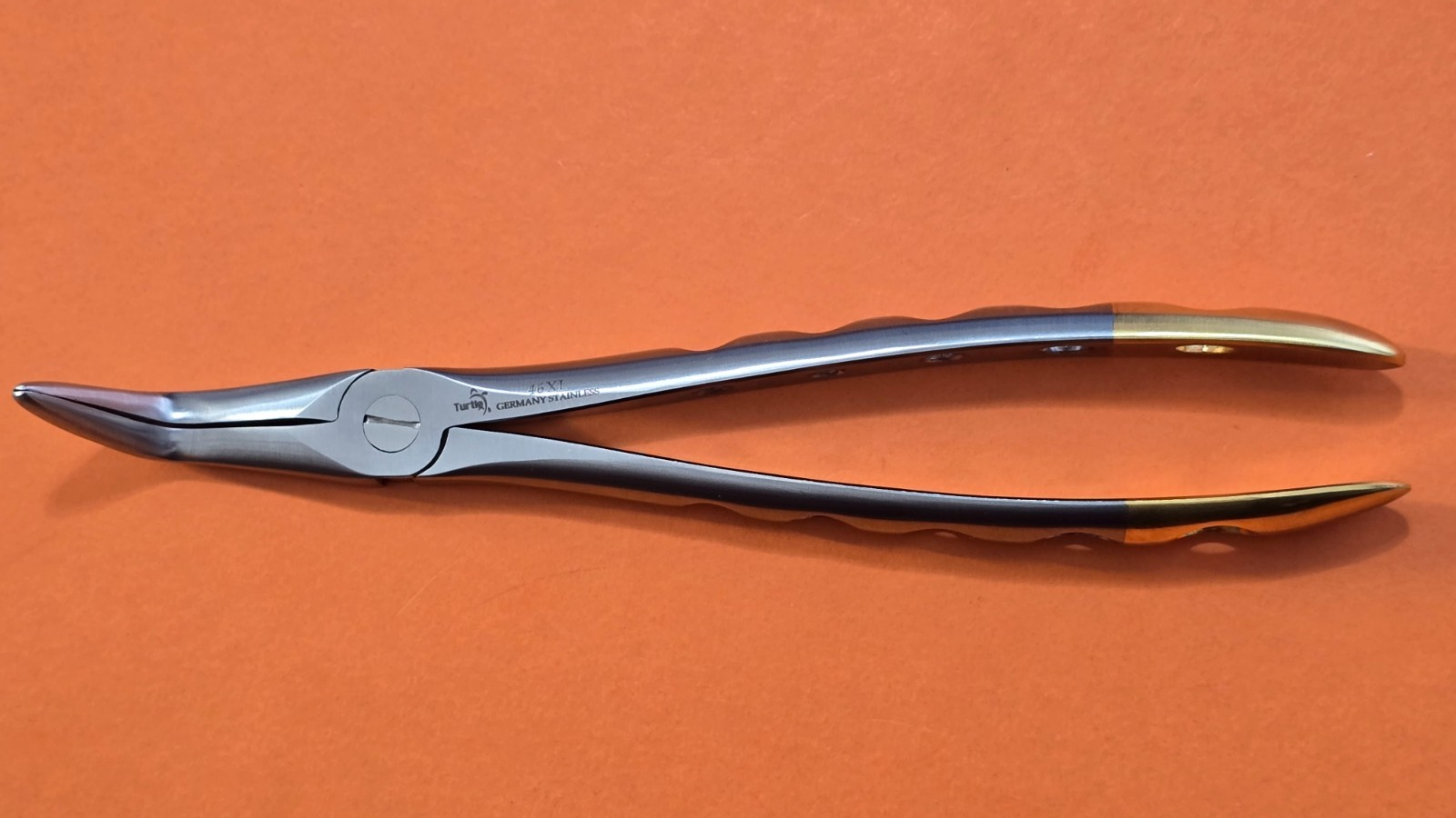 Turtle Lower Root Dental Extracting Forceps 46XL Diamond Dust