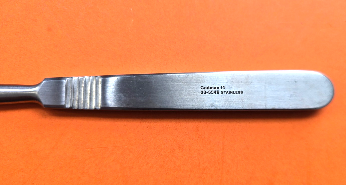 Codman Surgical Sims Uterine Curette #6 Size 10.25" mm REF: 23-5546
