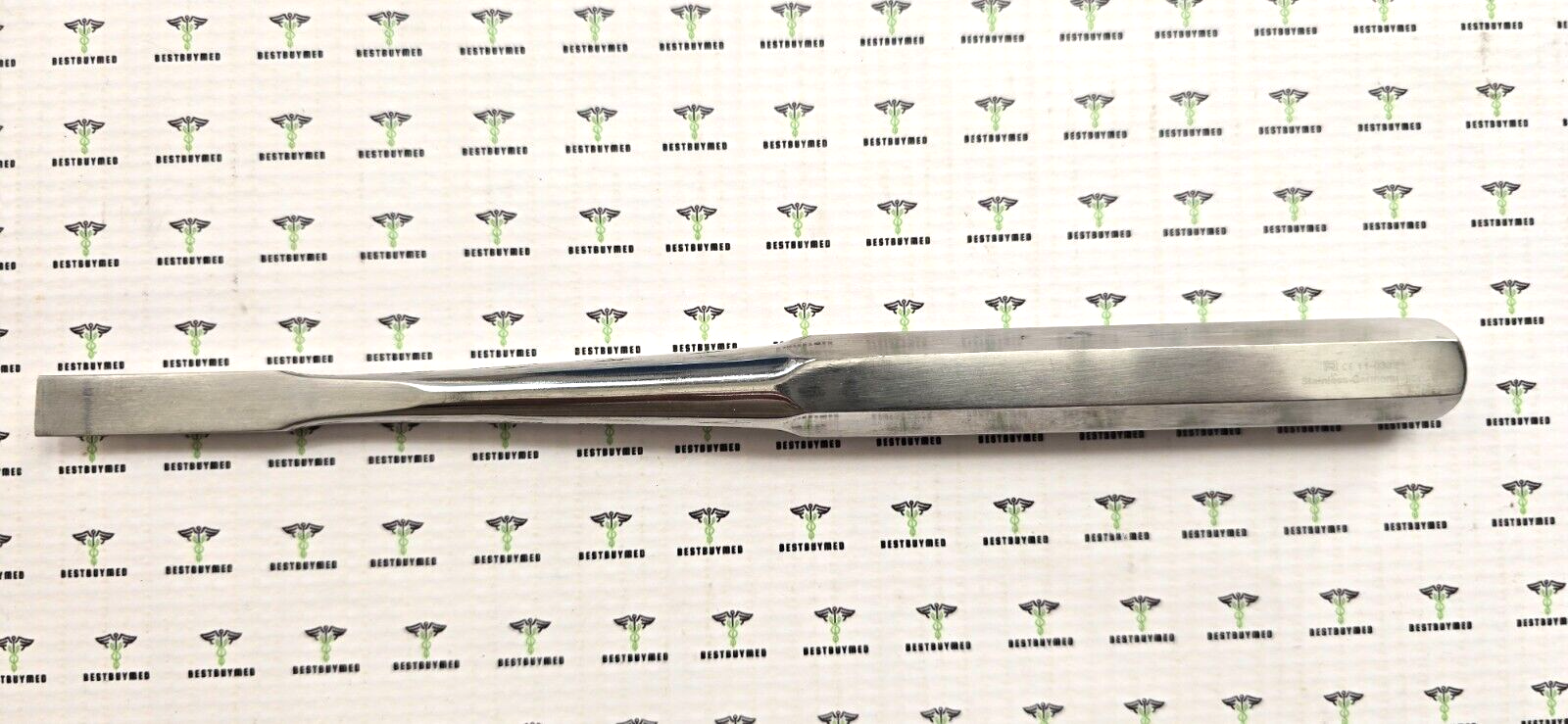 Richards Surgical Orthopedic Hibbs Osteotome 9mm Curved 9.5"
