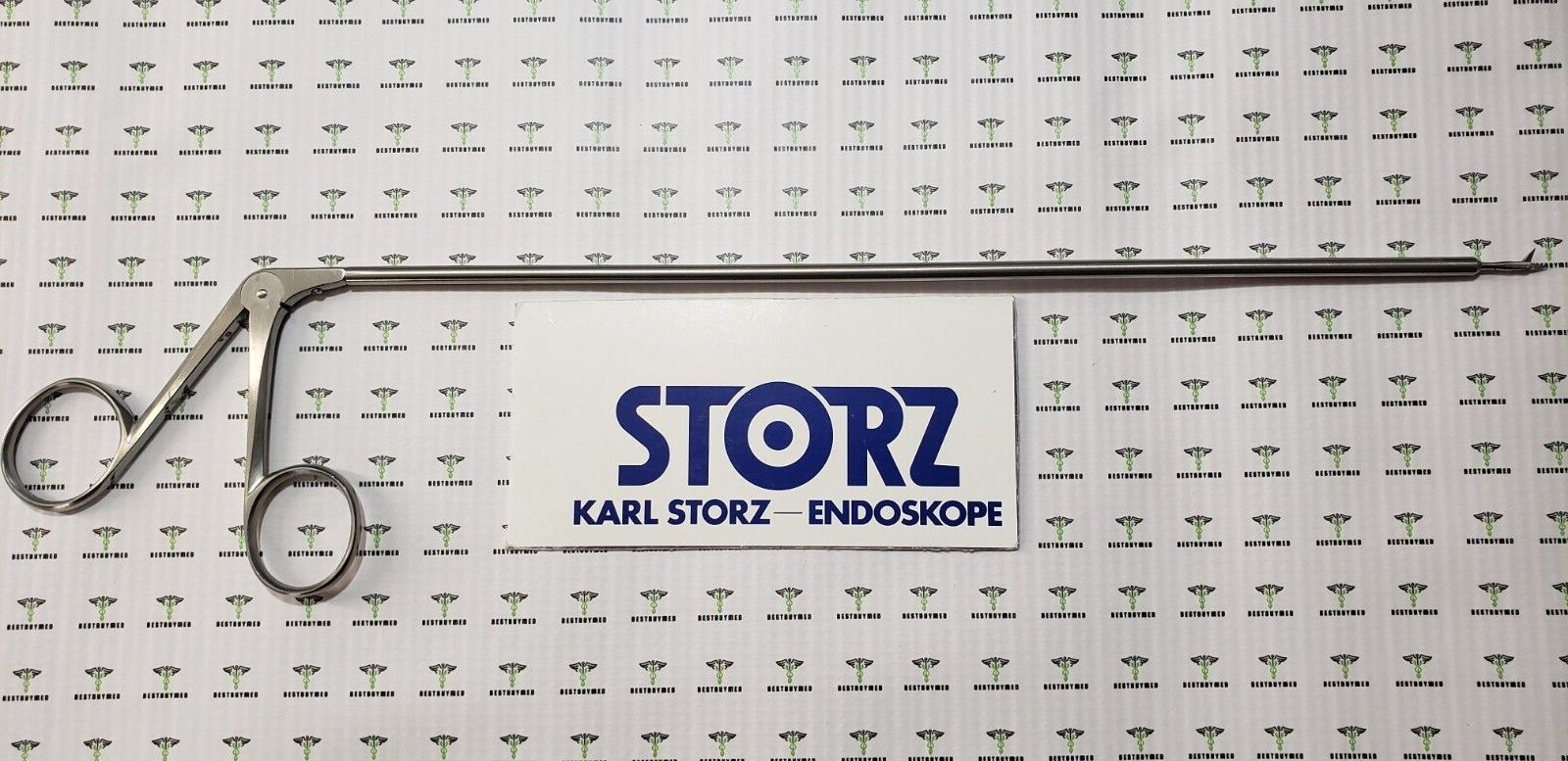 Karl Storz 26269S Laparoscopic Micro Dissecting Scissors 5mm x 30cm Sharp Tips