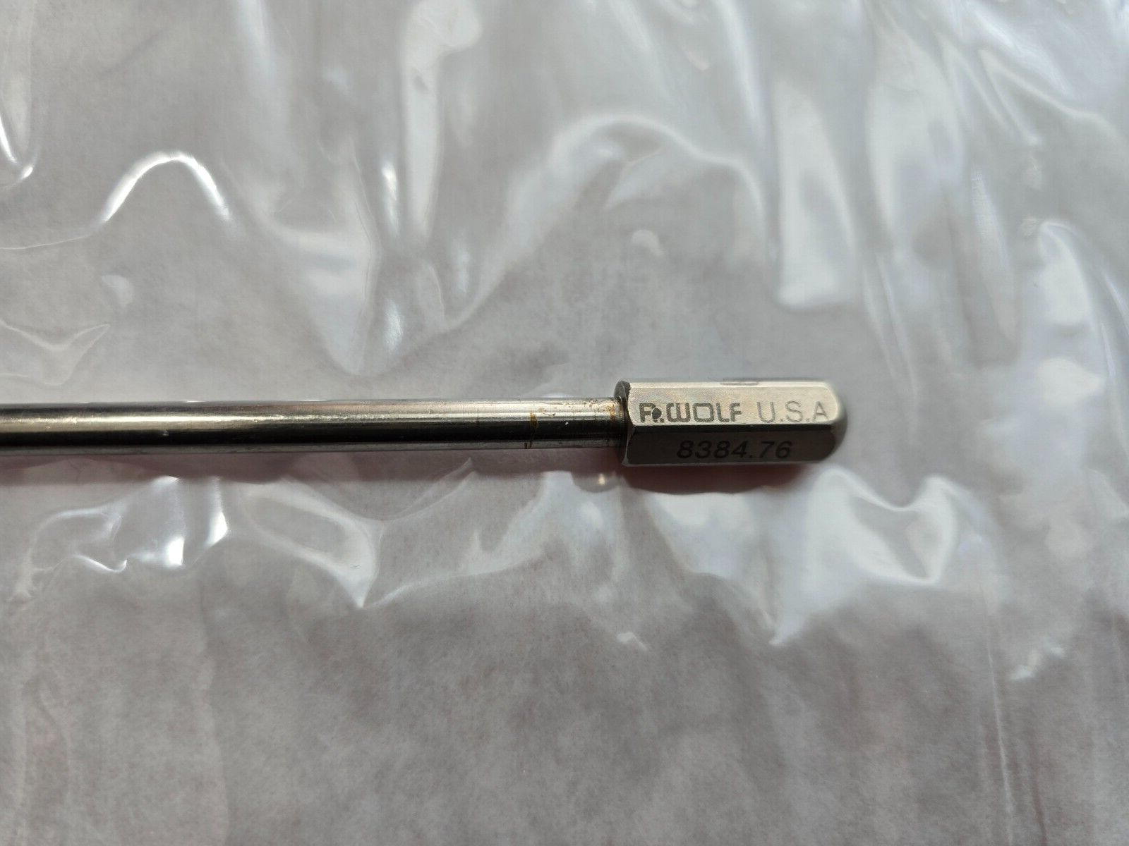 R.Wolf 8384.76 Palpation Probe 5mm x 45cm Graduated Tip