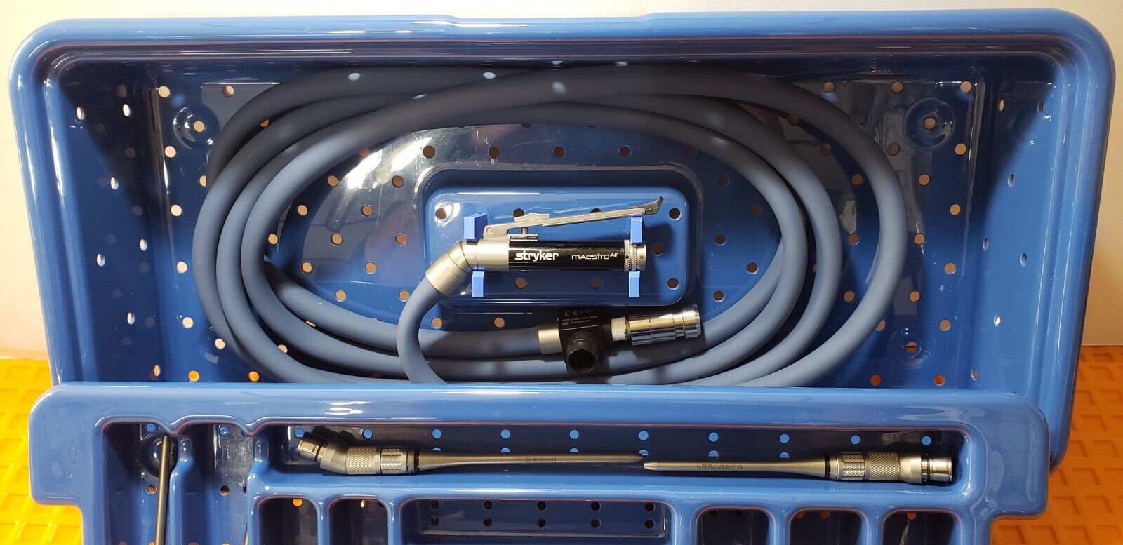 Stryker 5407-200-00H CORE Maestro Drill Hand Switch & 6 Attachments W-Tray