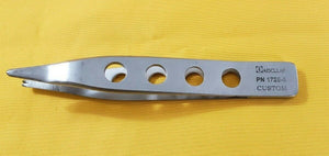 Aesculap PN 1725-5 Thumb Tweezer Forceps 6" 1x2 teeth.