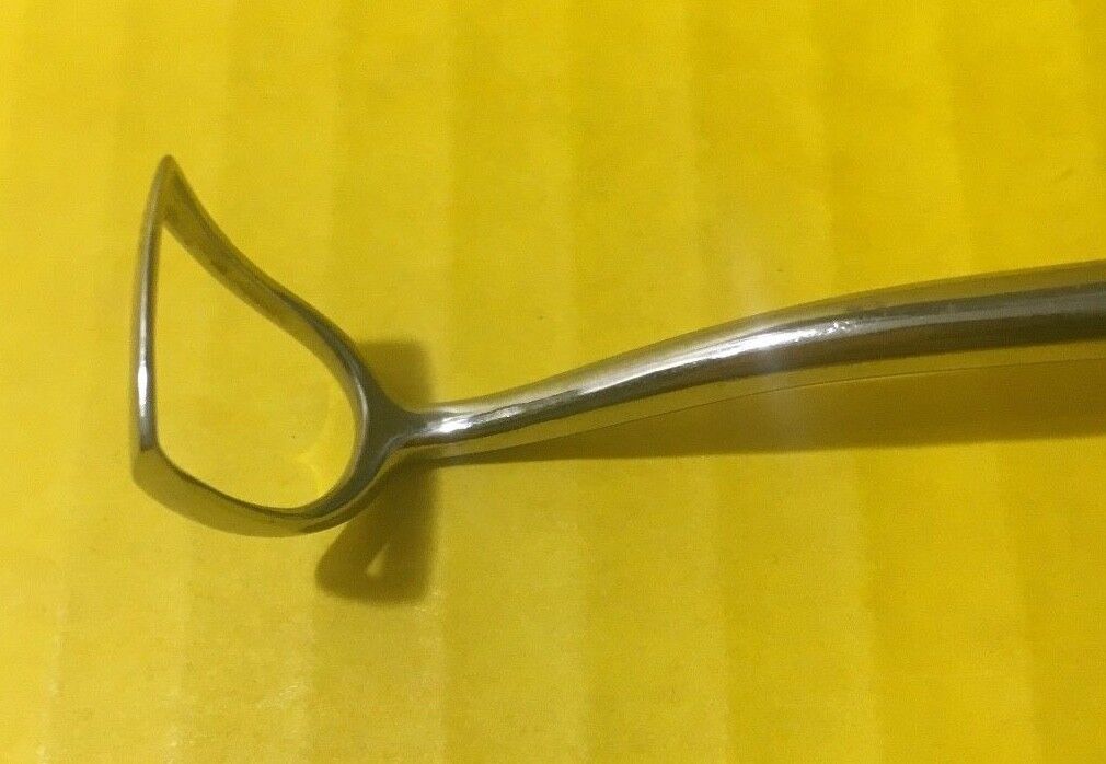 V. Mueller Stubbs Adenoid Curette, Size 1, 14mm REF: RH 4431