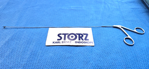 Karl Storz Surgical Horizontal Scissors 5Fr x 23cm Blunt Tip Straight