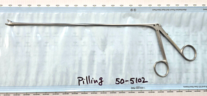 Pilling 50-5102 Surgical Jackson Cup Forceps Straight 5mm x 27cm Length