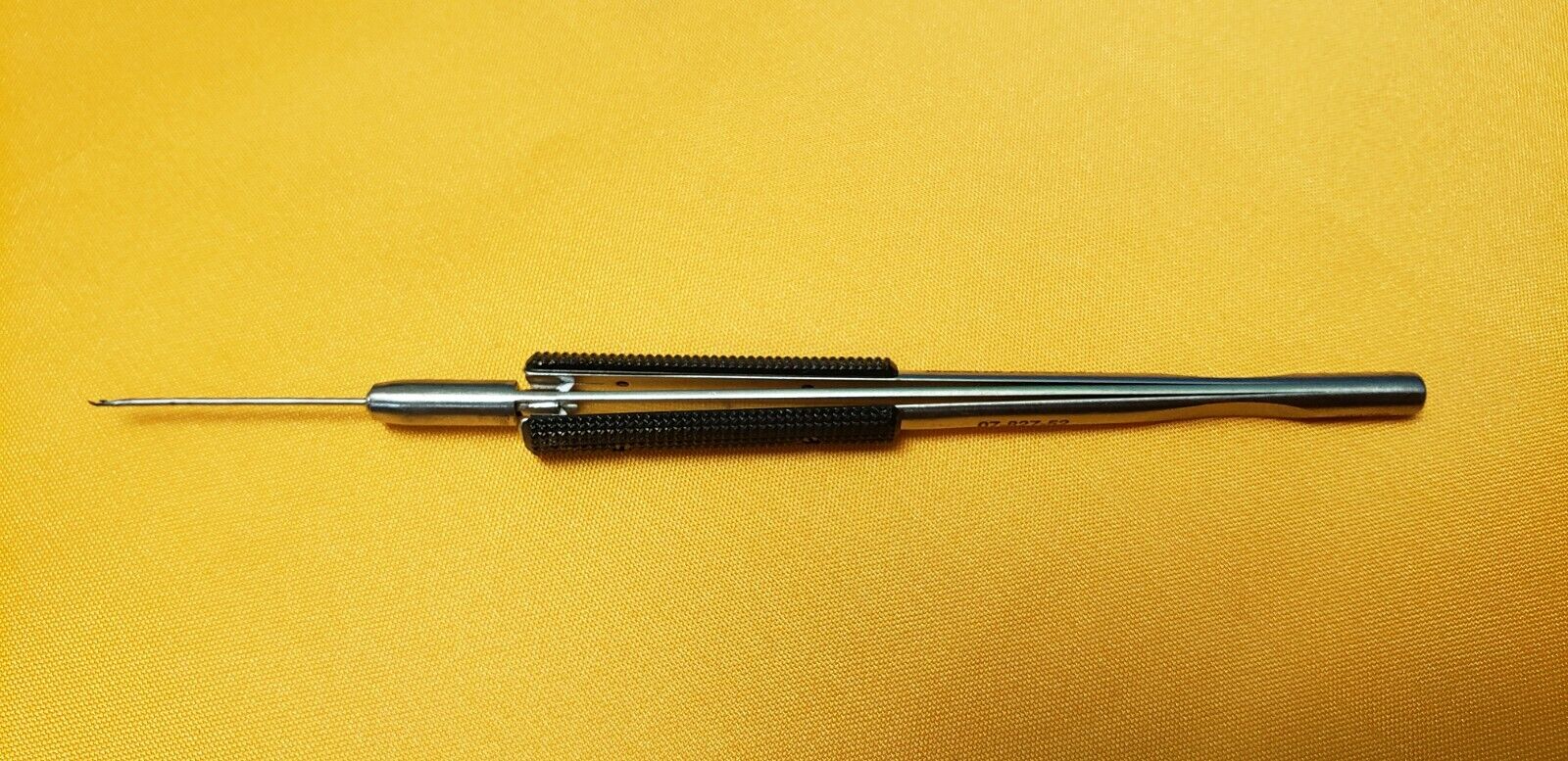 MIZUHO 07-827-52 Micro Scissors Straight Jaw 60 degree up Round Handle