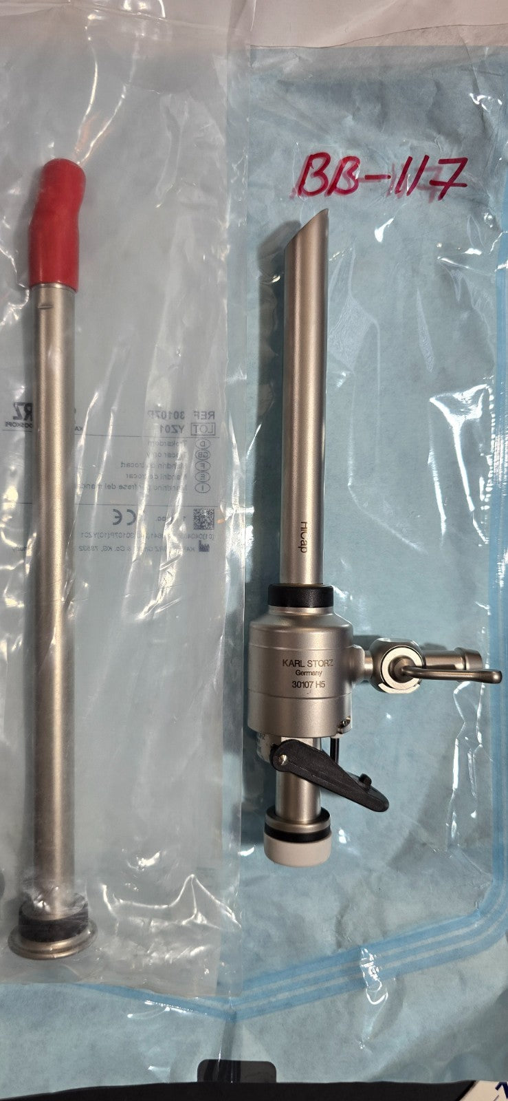 Karl Storz 3017 H5 HiCap Endo Tip Cannula 13mm with Obturator