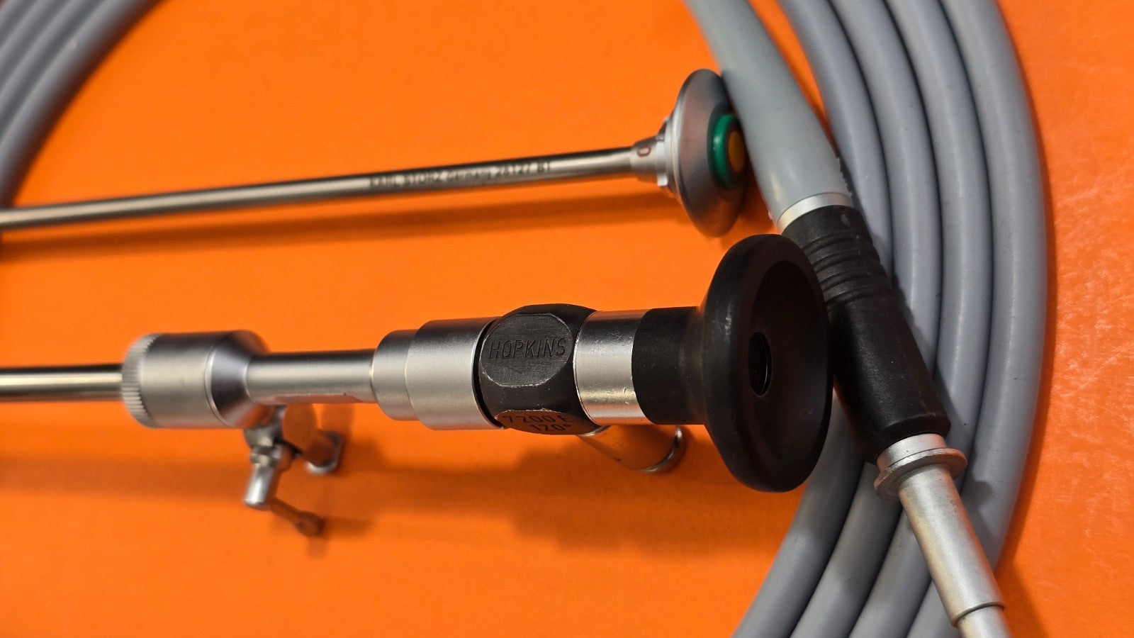 Karl Storz 7200E Arthroscope 4mm x 120* x18cm & Sheath ,495ND Fiber Optic Cable