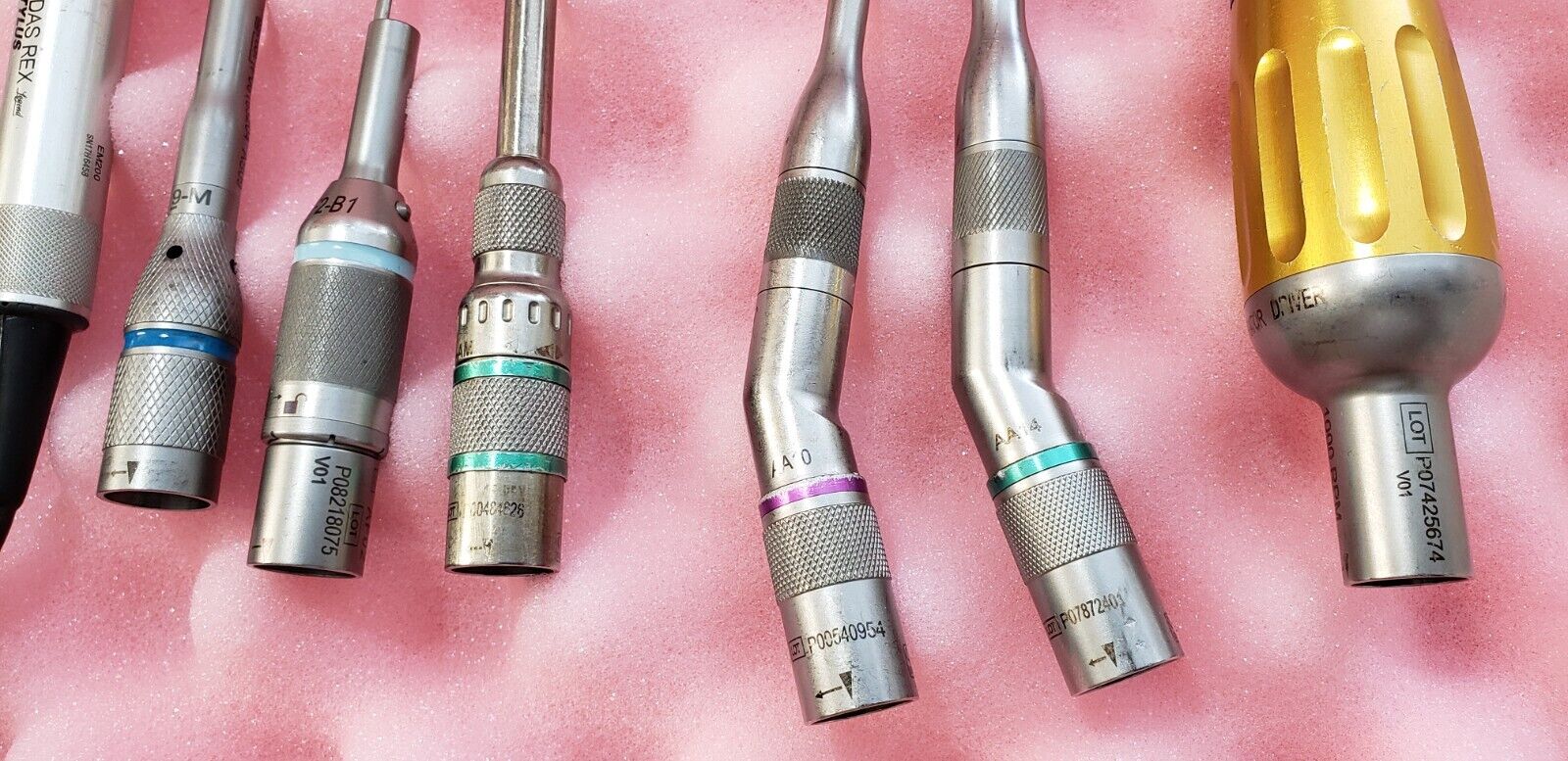 Medtronic Midas Rex EM200 STYLUS Drill Set with 6 Attachments