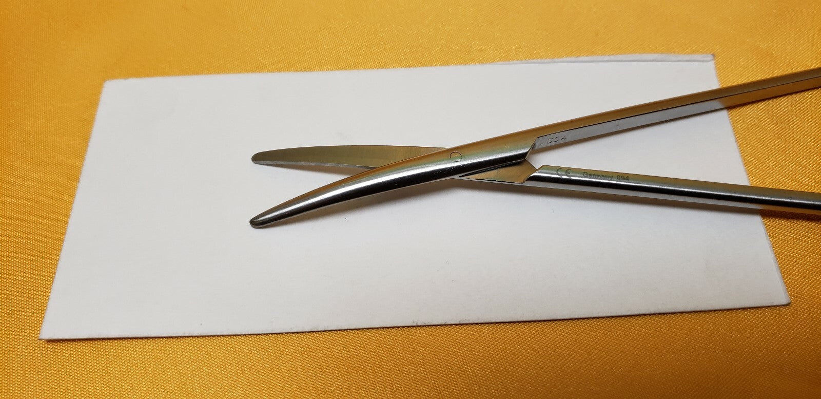 Codman 36-5016 Surgical CLASSIC PLUS Metzenbaum Scissors 7" Curved Blade