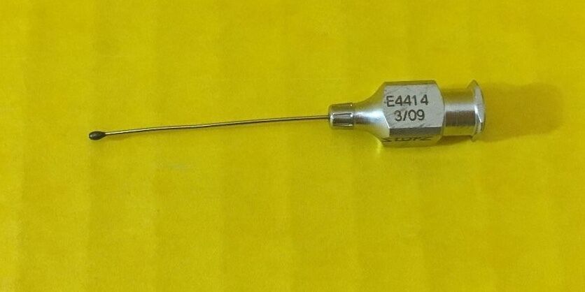 Storz Surgical Troutman Alpha-Chymotrypsin Cannula REF: E4414