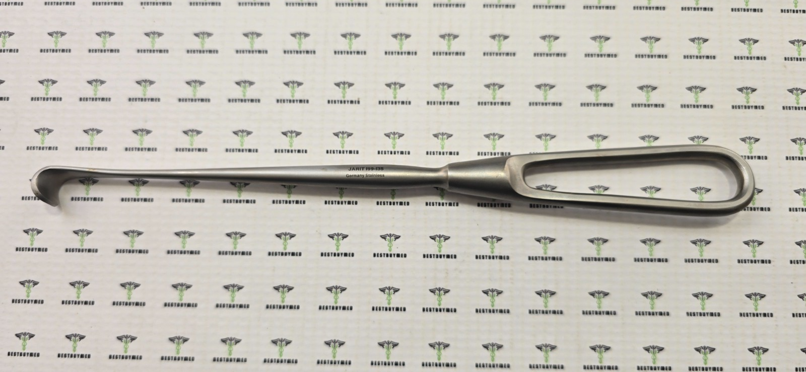 Jarit 199-135 Surgical Cushing Vein Retractor 9" x 3/8" Blade