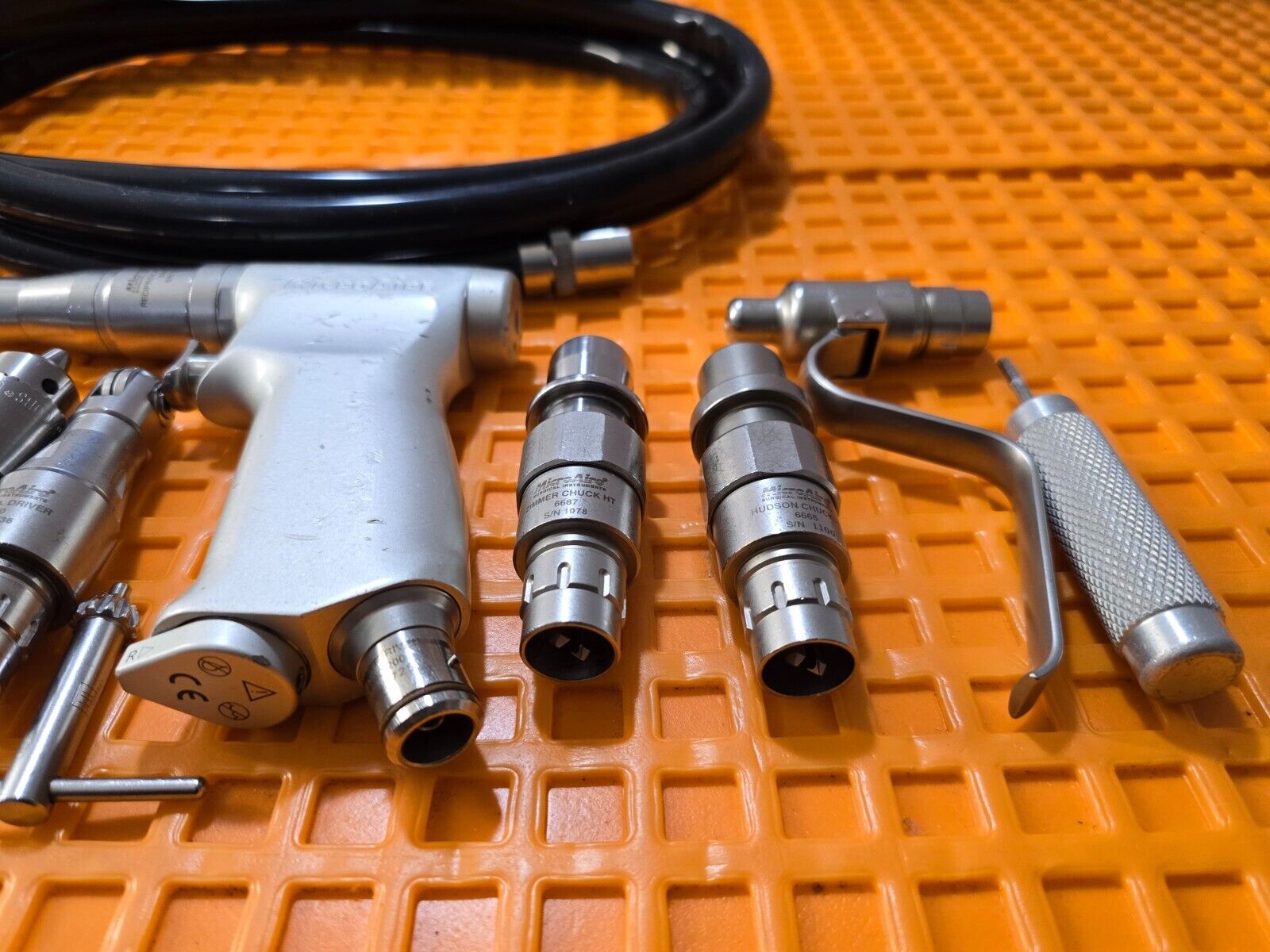 MicroAire Instruments Orthopedic Smart Driver with Hose & Attachments