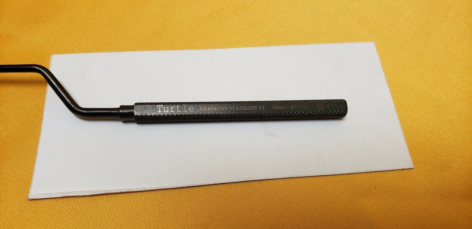 67-7141 Orthopedic Neuro Opti-Length Hardy Curette 2mm Ring Bayonet 330mm/13"