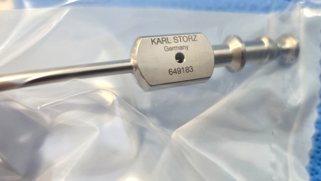 Karl Storz 649183 Surgical Ferguson Suction Tube 10FR x 15CM