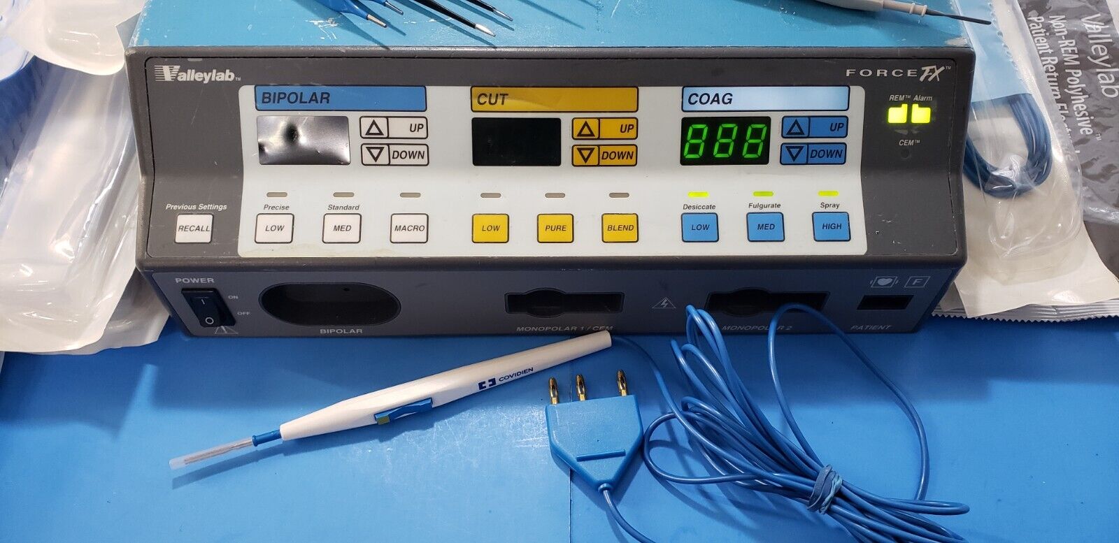 Valleylab Force FX C System with Bipolar & Monopolar Foot Switch