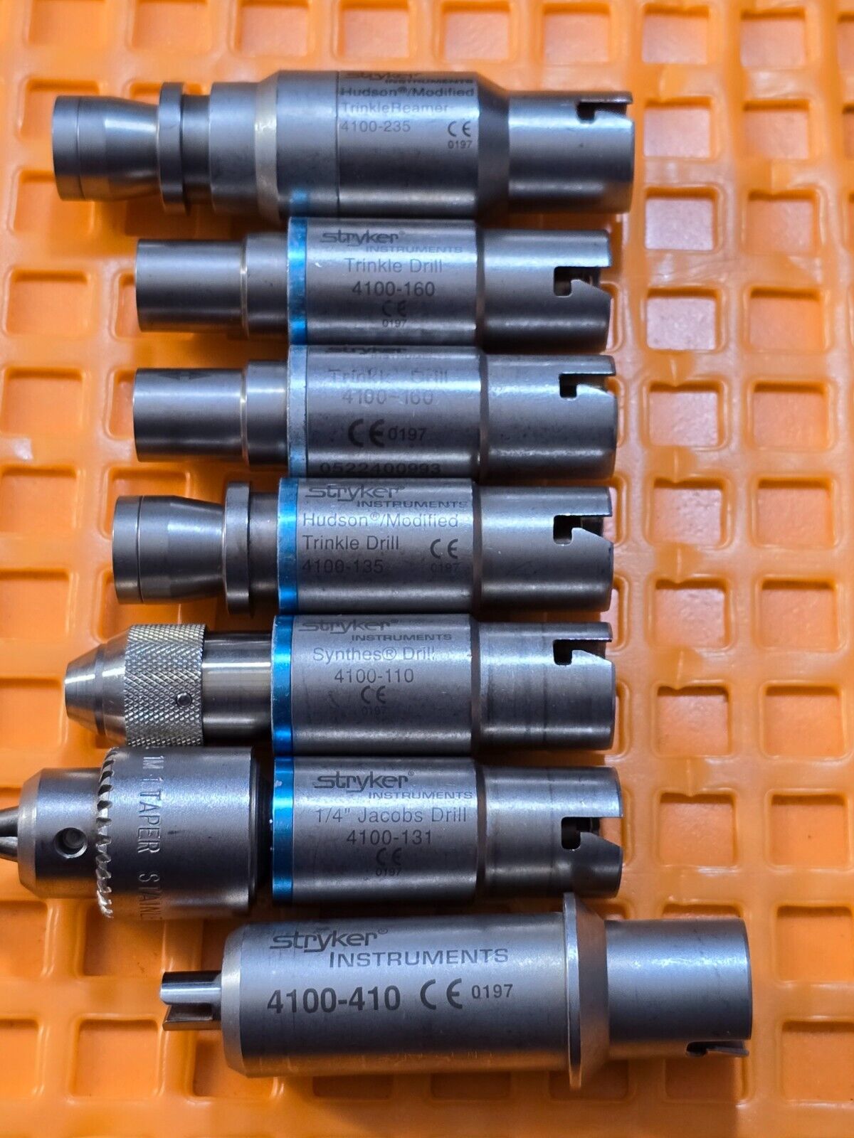 Stryker4100 Cordless Driver Set with 4212 Battery & Sterilization Box