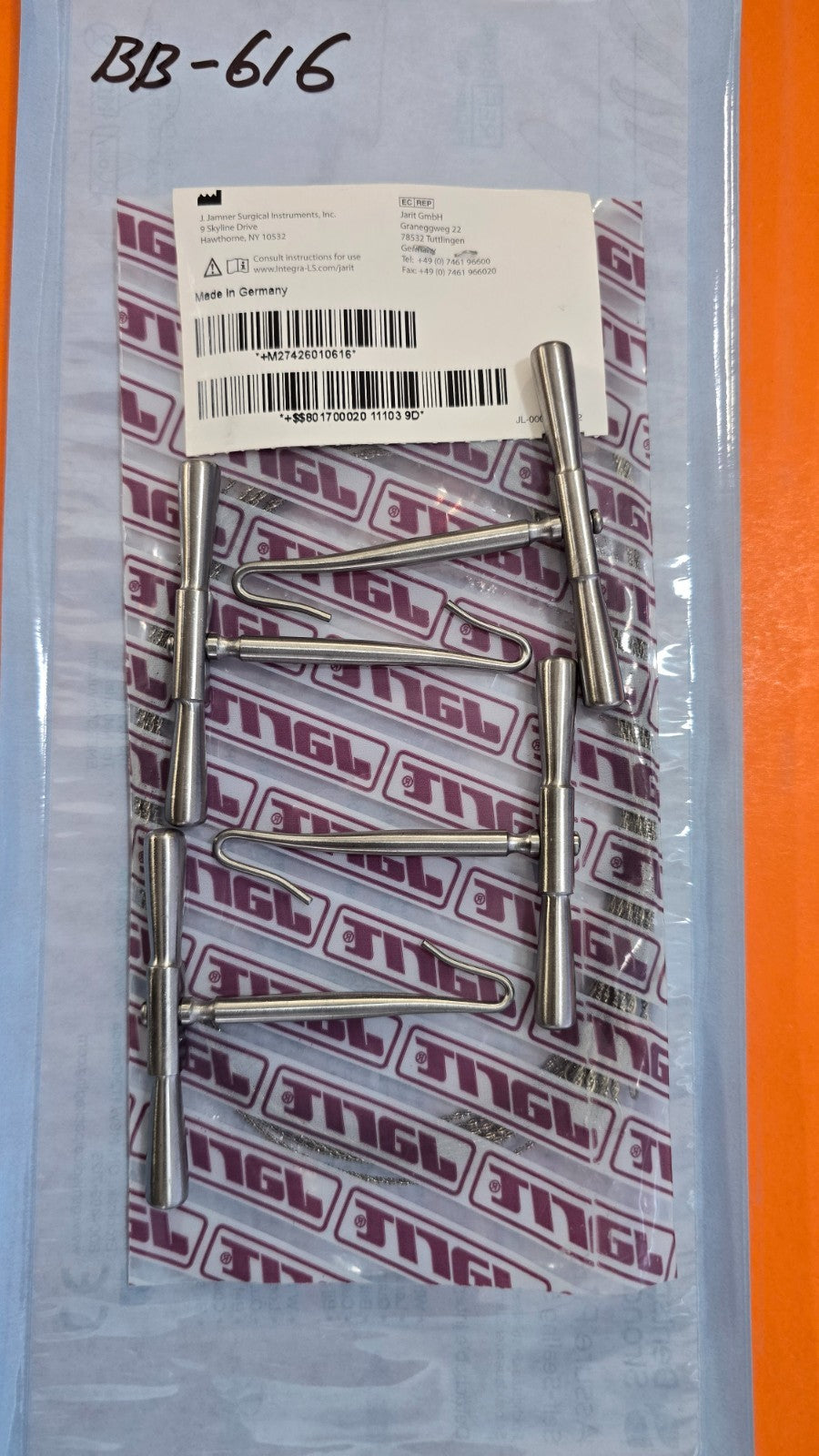 Package of 10, Gigli Saw Wire 20" with Handles, Jarit 260-106