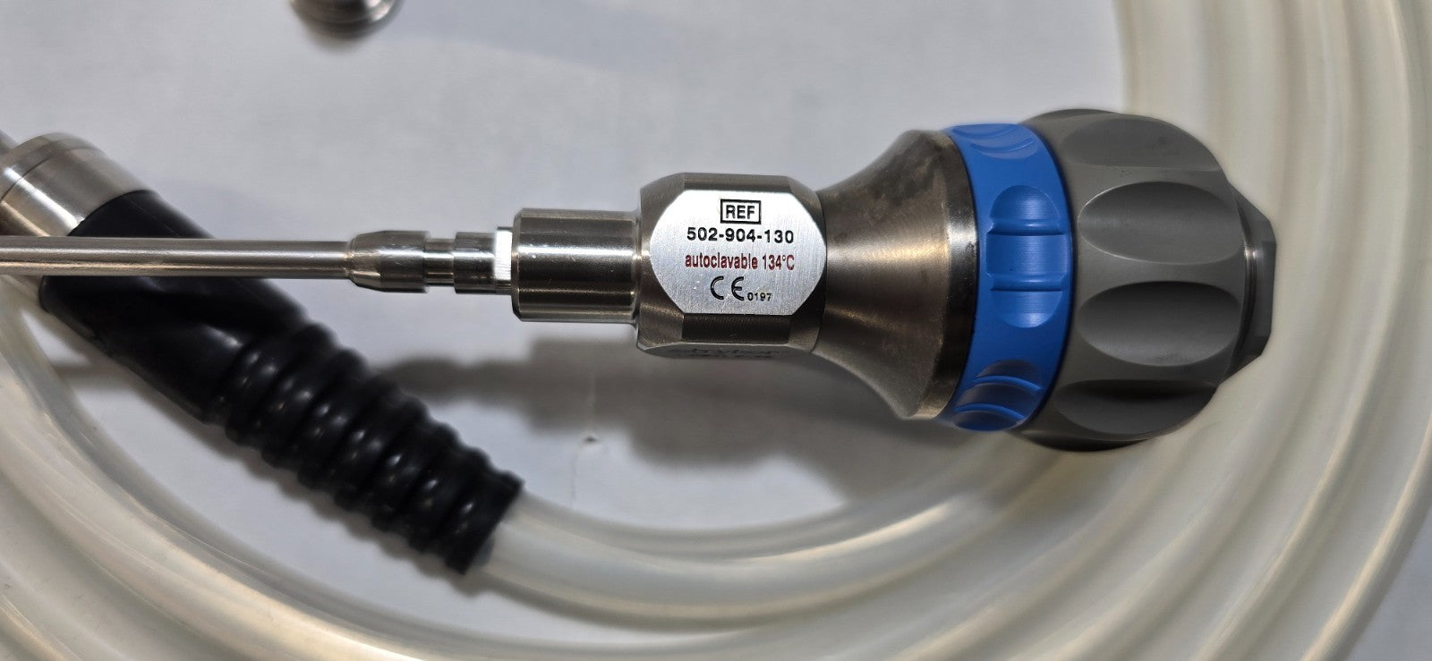 Stryker Arthroscope 4.0mm x 30° Speed Lock C-Mount  Adaptor & Fiber Optic Cable