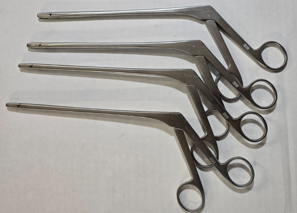 AESCULAP FF 566R Surgical Orthopedic Casper Rongeur 6mm Shaft 7"