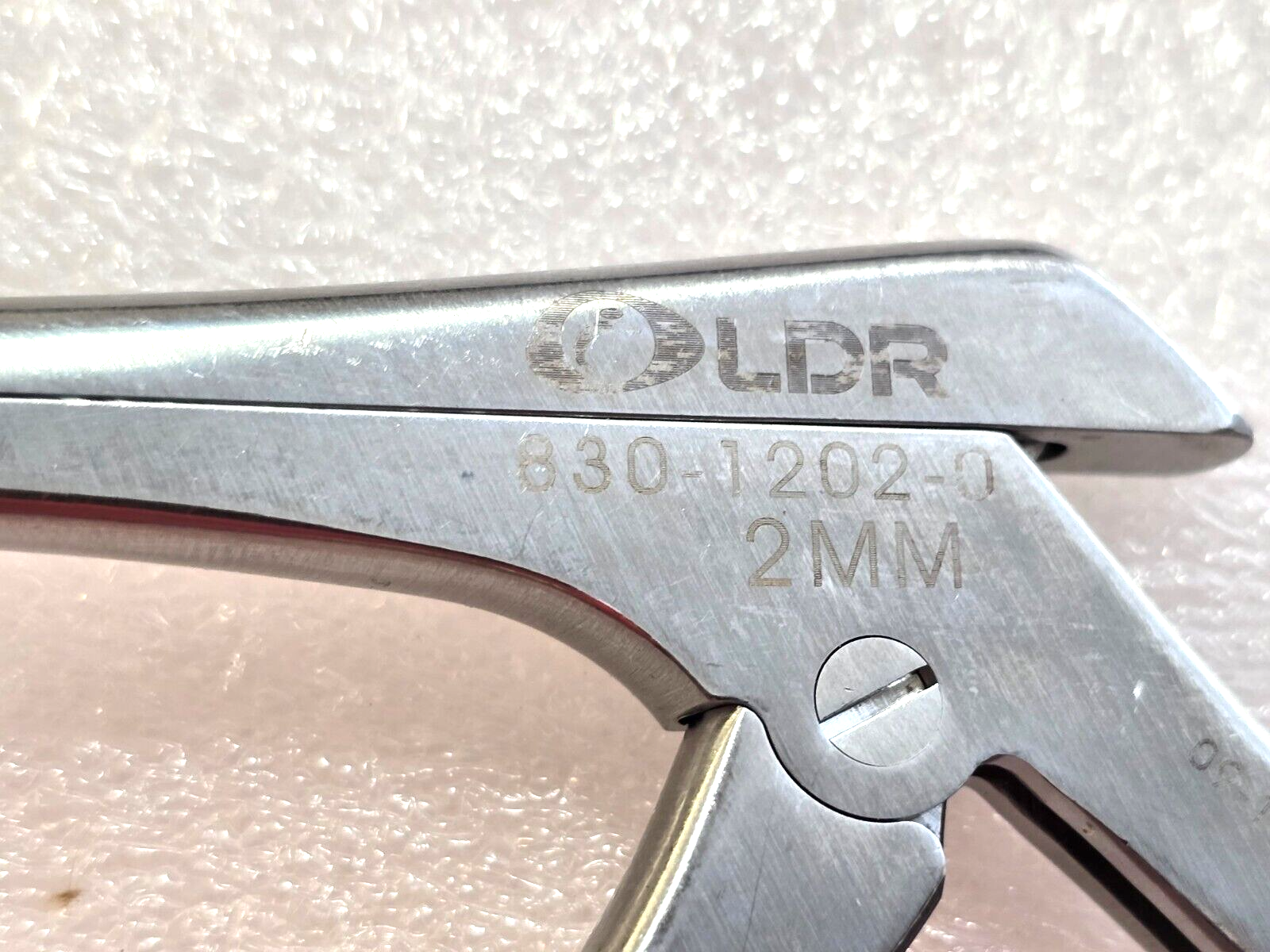 Life Instruments 830-1202-0 Kerrison Rongeurs 40 Deg 2mm Up Bite 12" Shaft