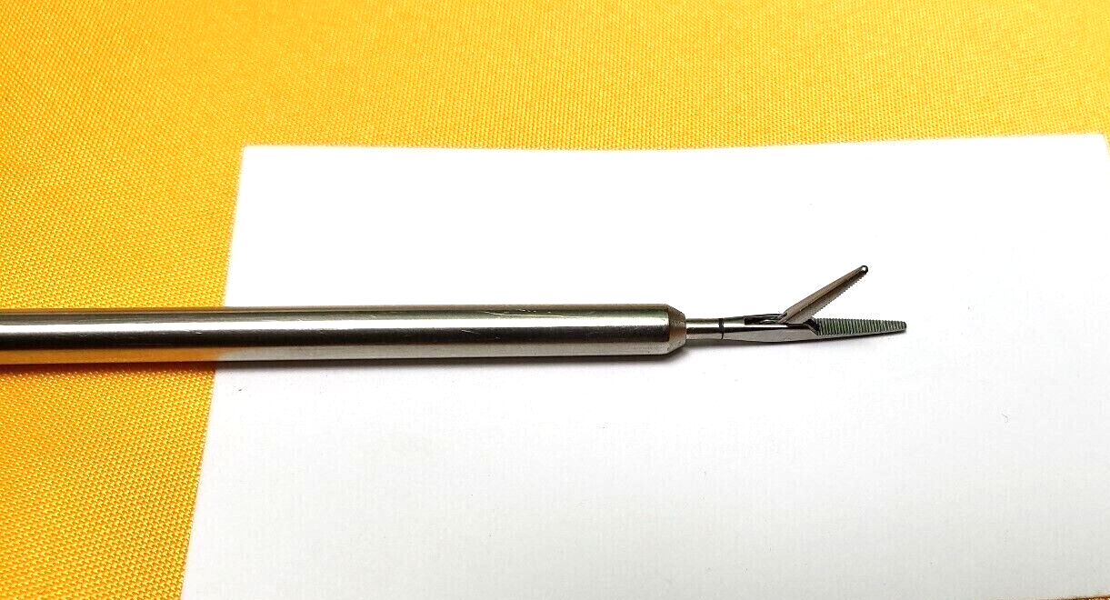 Karl Storz Surgical Micro Grasping Forceps, 5mm x 33cm, Serrated Jaws