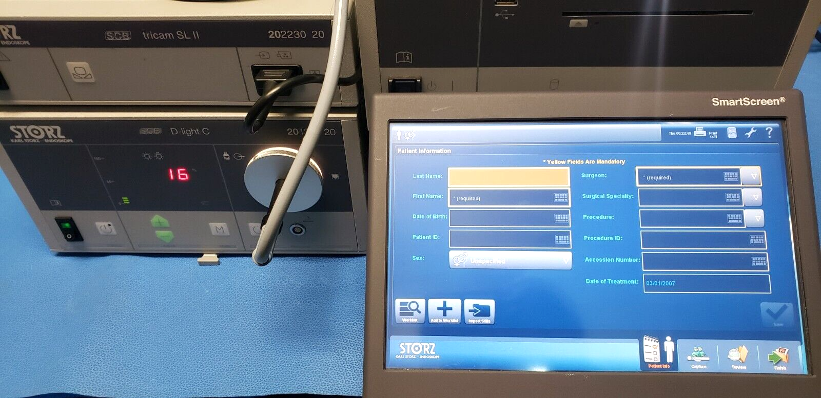 Karl Storz tricam 20221139 PDD Camera,20223020,D-light C,AIDA HD Connect &Cable