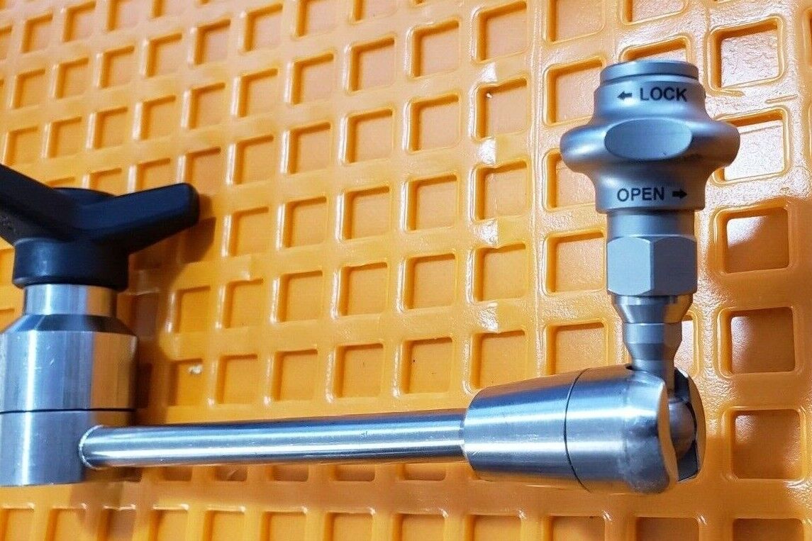 TSI Phantom ML Angled Table Mounted Arm Quick Connect with Automated Rail Clamp