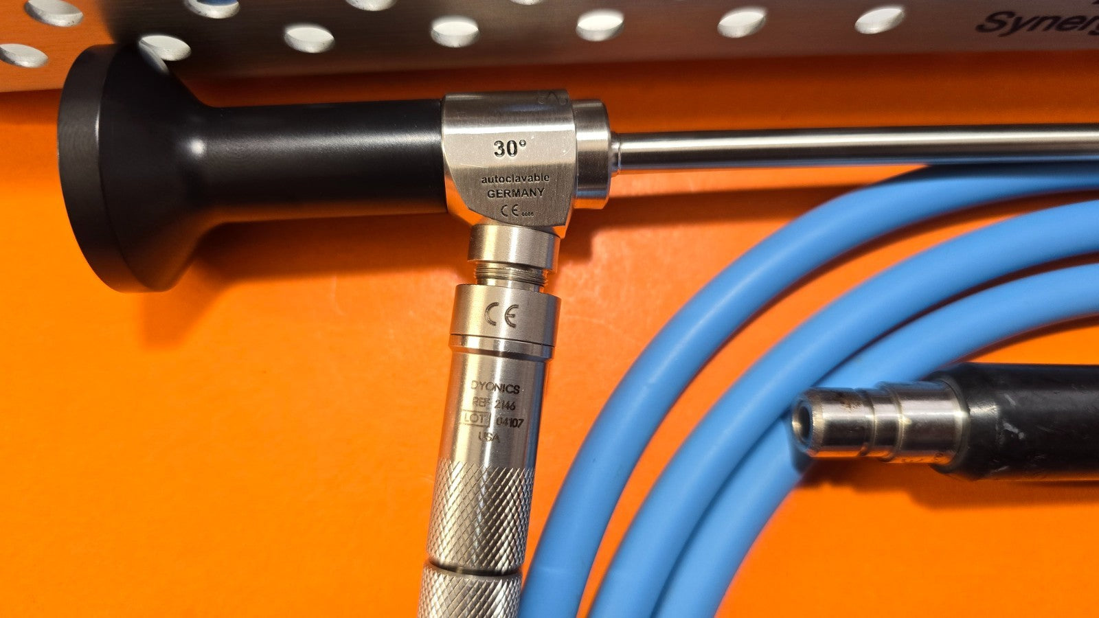 Arthrex 4K 3351-5530 Laparoscope 5.5mm x 30* x 30cm Set & Dyonics Fiber Cable